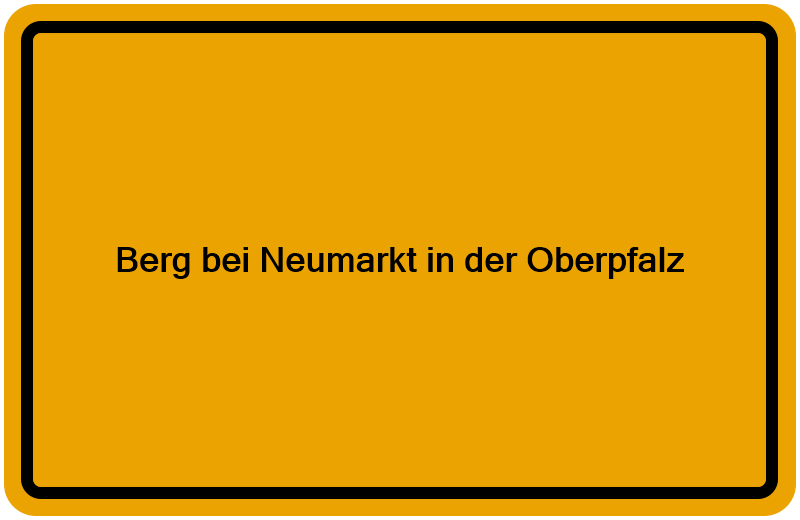 Handelsregister Berg bei Neumarkt in der Oberpfalz